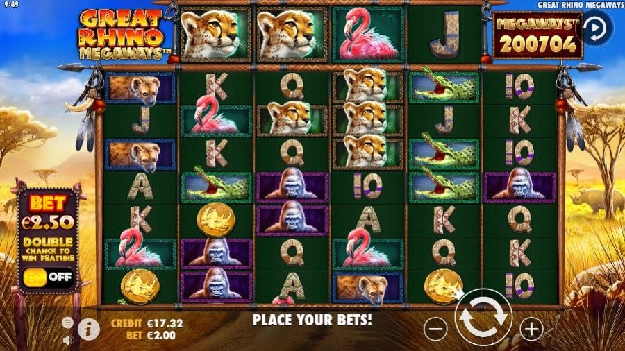 Great Rhino Megaways slot